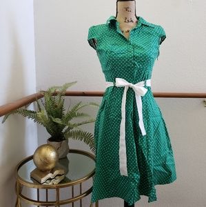 Tropical Wear Vintage Inspired Dress